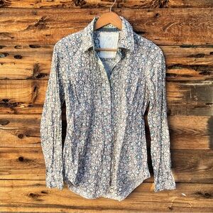 UNBRANDED | Floral Long Sleeve Button Down S